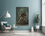 Ballerina Glass Wall Art.