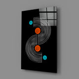 Pattern Glass Wall Art.