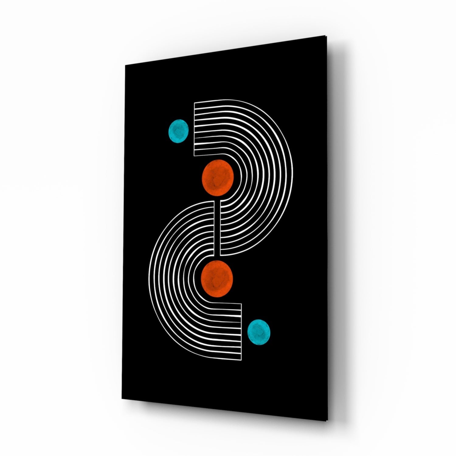 Pattern Glass Wall Art.