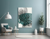 Autumn Green Glass Wall Art.