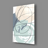 Chaotic Glass Wall Art.