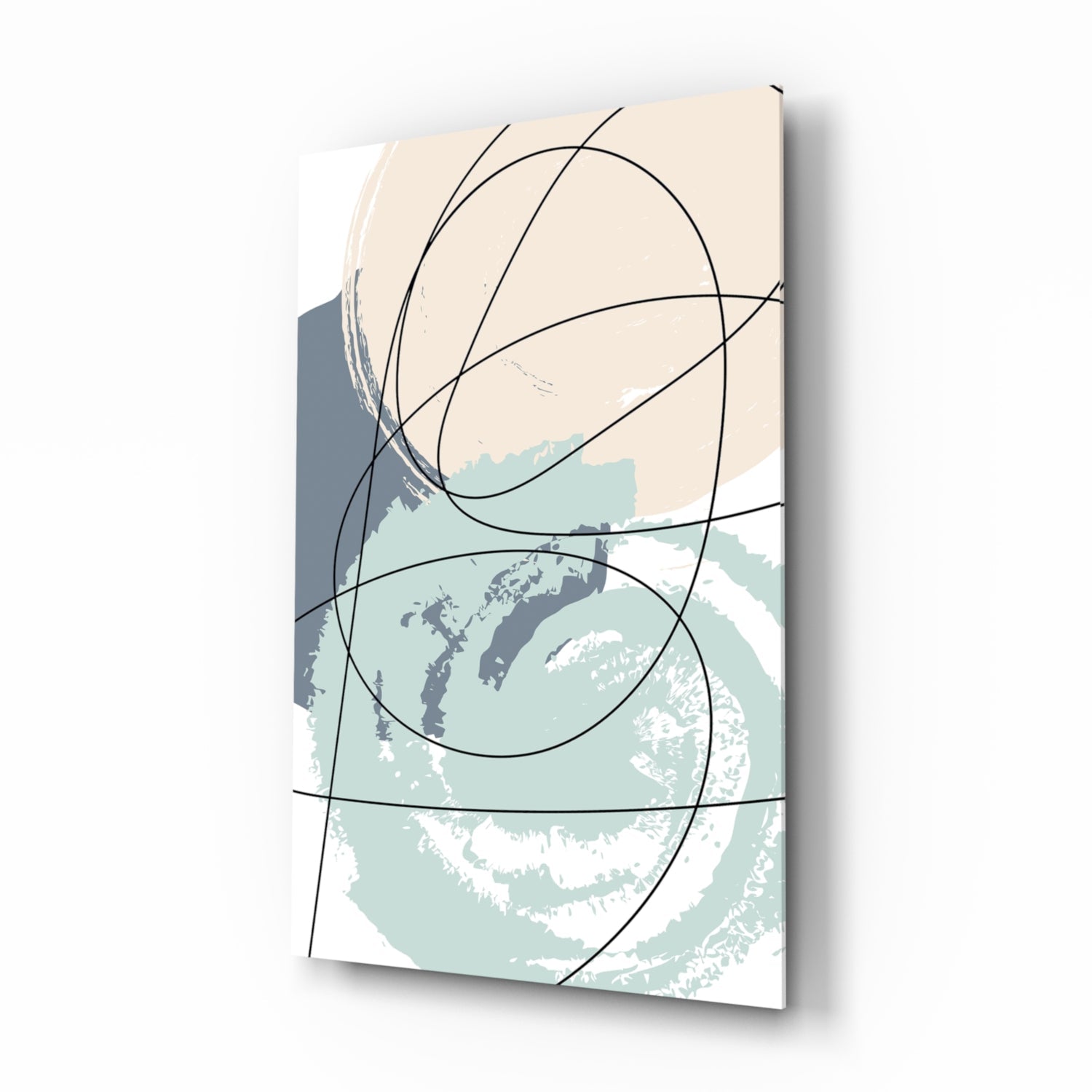 Chaotic Glass Wall Art.