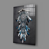 Dreamcatcher Glass Wall Art.