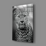 Leopard Glass Wall Art.