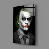Joker Glass Wall Art.