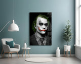 Joker Glass Wall Art.