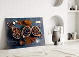Spices Glass Wall Art.