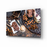 Chocolate Glass Wall Art.