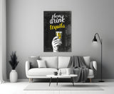 Tequila Glass Wall Art.