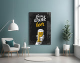 Beer Glass Wall Art.