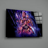 Marvel, Captain America Glass Wall Art.