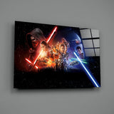 Star Wars Glass Wall Art.