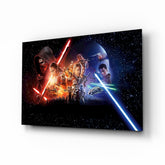 Star Wars Glass Wall Art.