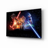 Star Wars Glass Wall Art.
