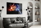 Star Wars Glass Wall Art.