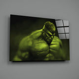 Hulk Glass Wall Art.