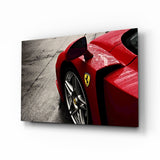 Ferrari FXX K Glass Wall Art.