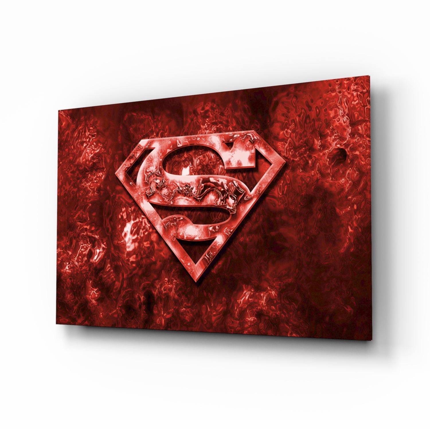 Superman Glass Wall Art.