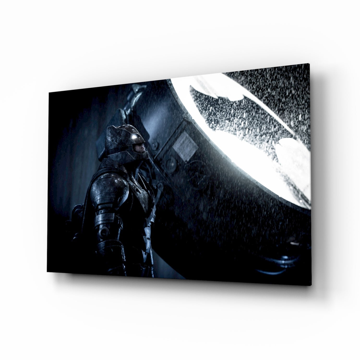 Batman Call Glass Wall Art.
