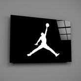 Air Jordan Glass Wall Art.