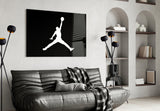 Air Jordan Glass Wall Art.