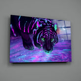 Tiger Glass Wall Art.