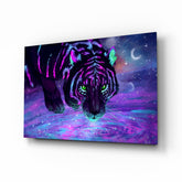 Tiger Glass Wall Art.