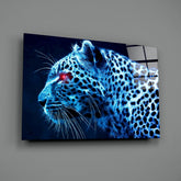 Leopard Glass Wall Art.