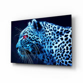 Leopard Glass Wall Art.