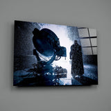 Batman Call Glass Wall Art.