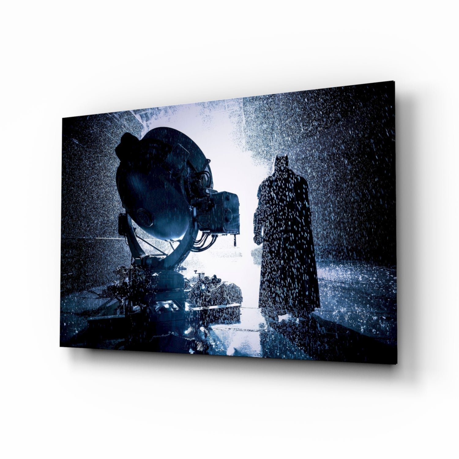 Batman Call Glass Wall Art.