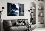 Batman Call Glass Wall Art.