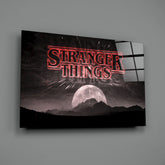 Stranger Things Glass Wall Art.