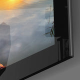 Sunset Glass Wall Art.