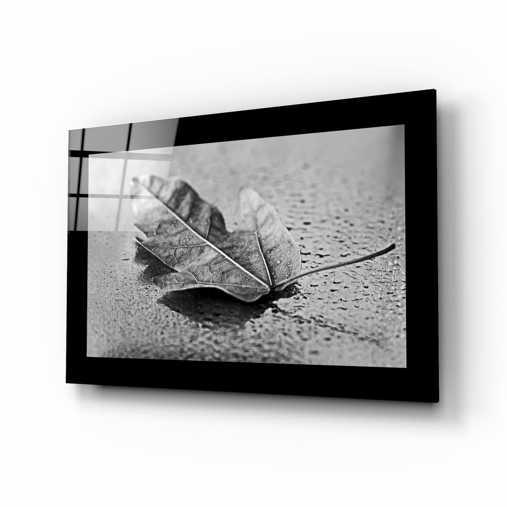 Leaf Glass Wall Art.