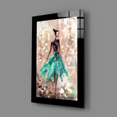 Ballerina Glass Wall Art.