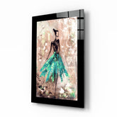 Ballerina Glass Wall Art.