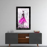 Ballerina Glass Wall Art.