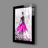 Ballerina Glass Wall Art.