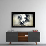 Woman Glass Wall Art.
