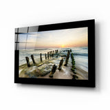 Sunset Glass Wall Art.