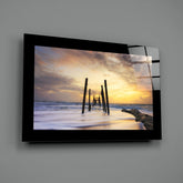 Sunset Glass Wall Art.