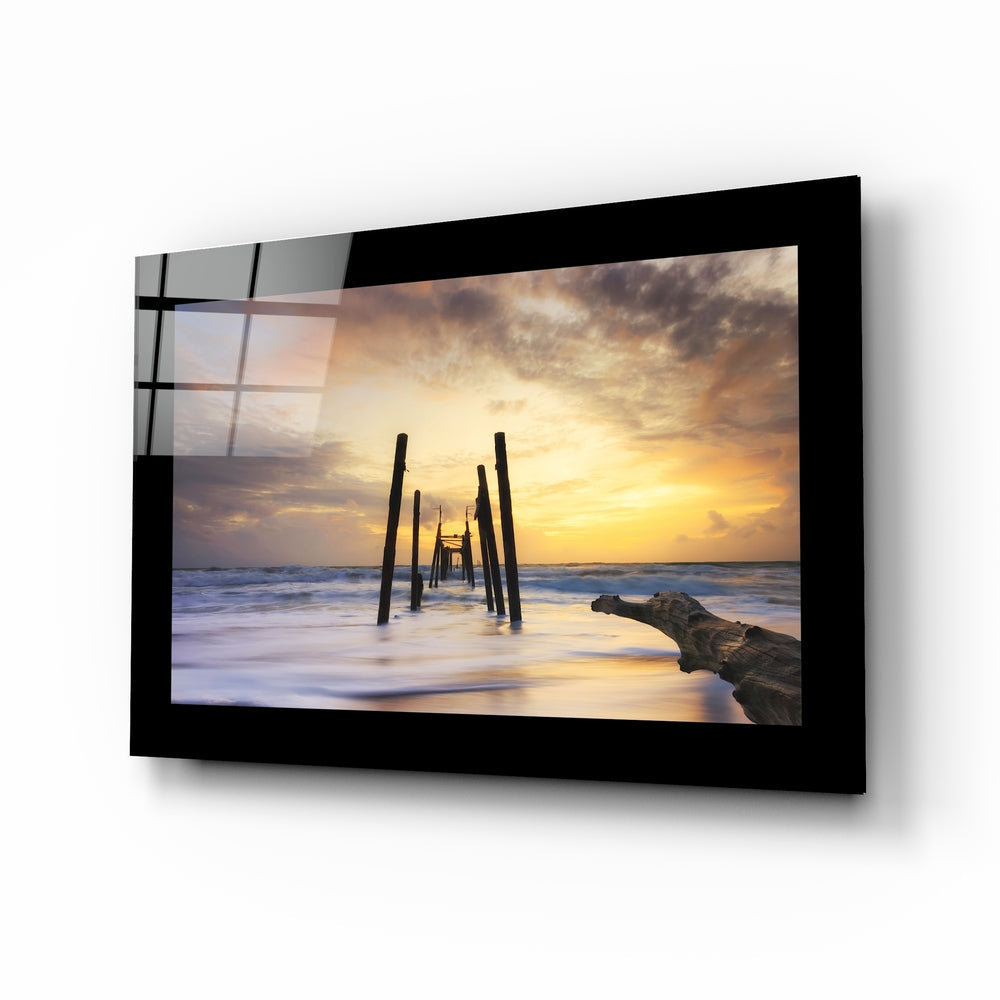 Sunset Glass Wall Art.