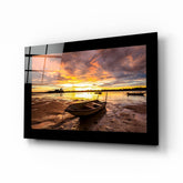 Sunset Glass Wall Art.
