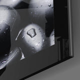 Orchid Glass Wall Art.