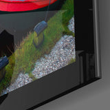 Boats Glass Wall Art.