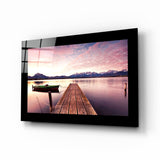 Sunset Glass Wall Art.