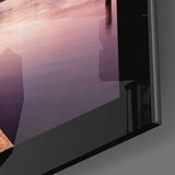 Sunset Glass Wall Art.