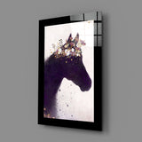 Horse Glass Wall Art.