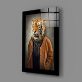Tiger Glass Wall Art.